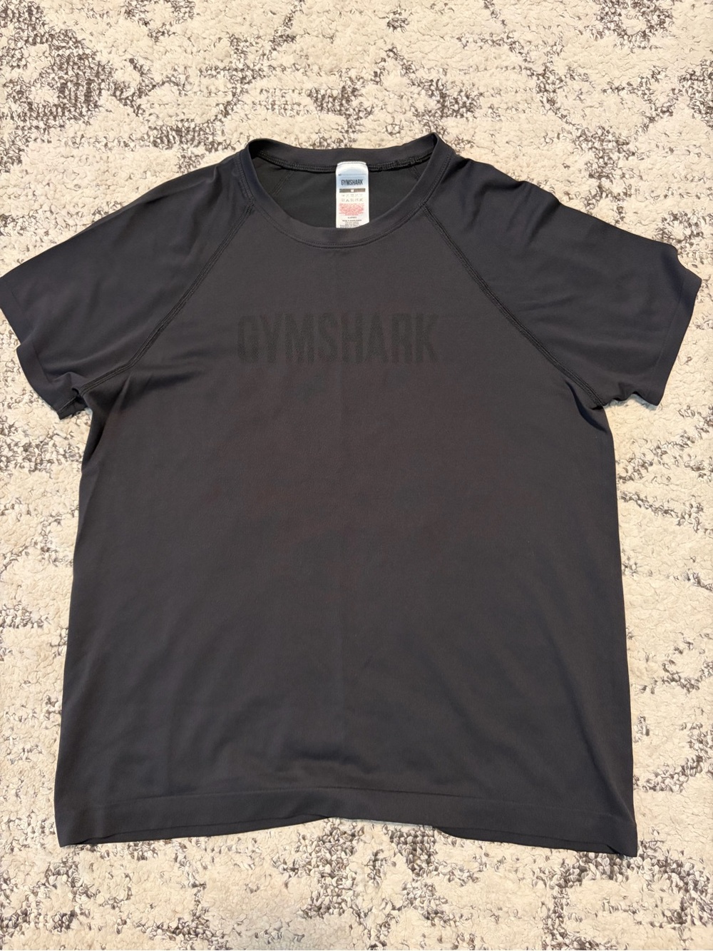 Gymshark Women’s Loose Fit Black Short-Sleeve Tee